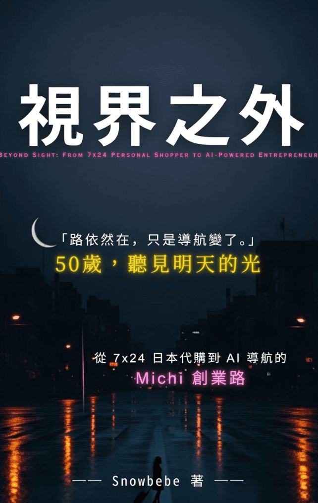 視界之外 — 從 7x24 日本代購到 AI 導航的 Michi 創業路